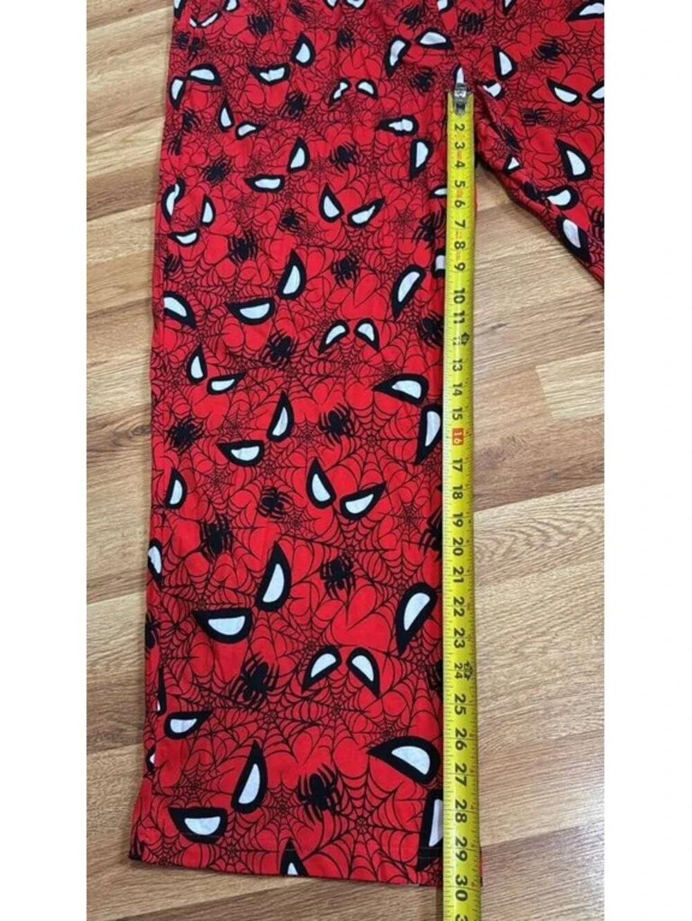 Marvel Work Size 2XL Red Spider‑Man Print Cotton Pajama Pants Size 2XL New